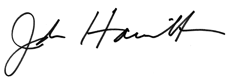 John Hamilton Signature