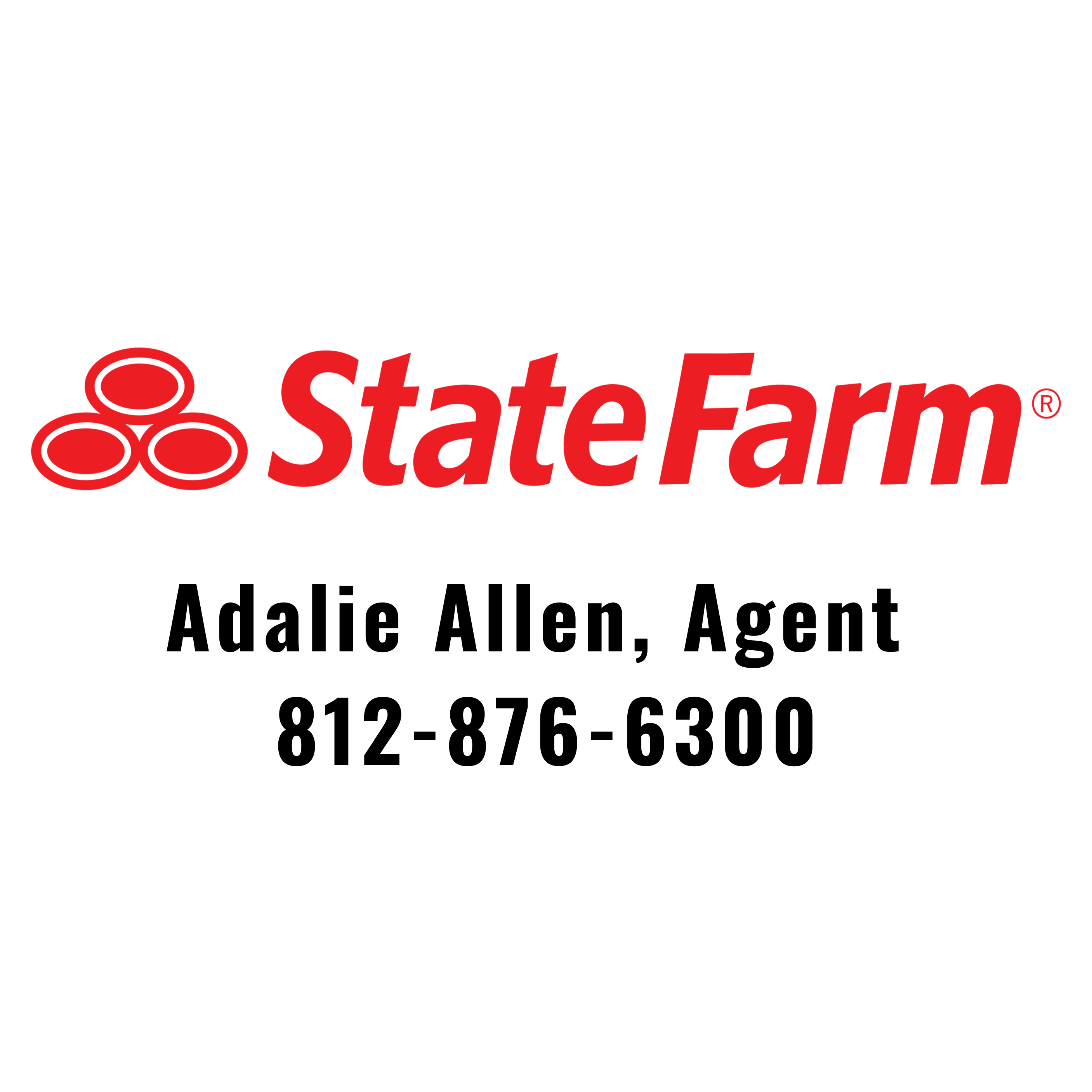Adalie Allen - State Farm logo.
