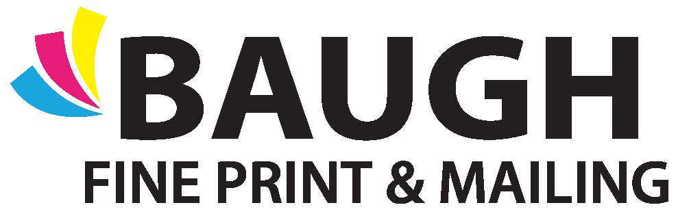Baugh Fine Print & Mailing logo.