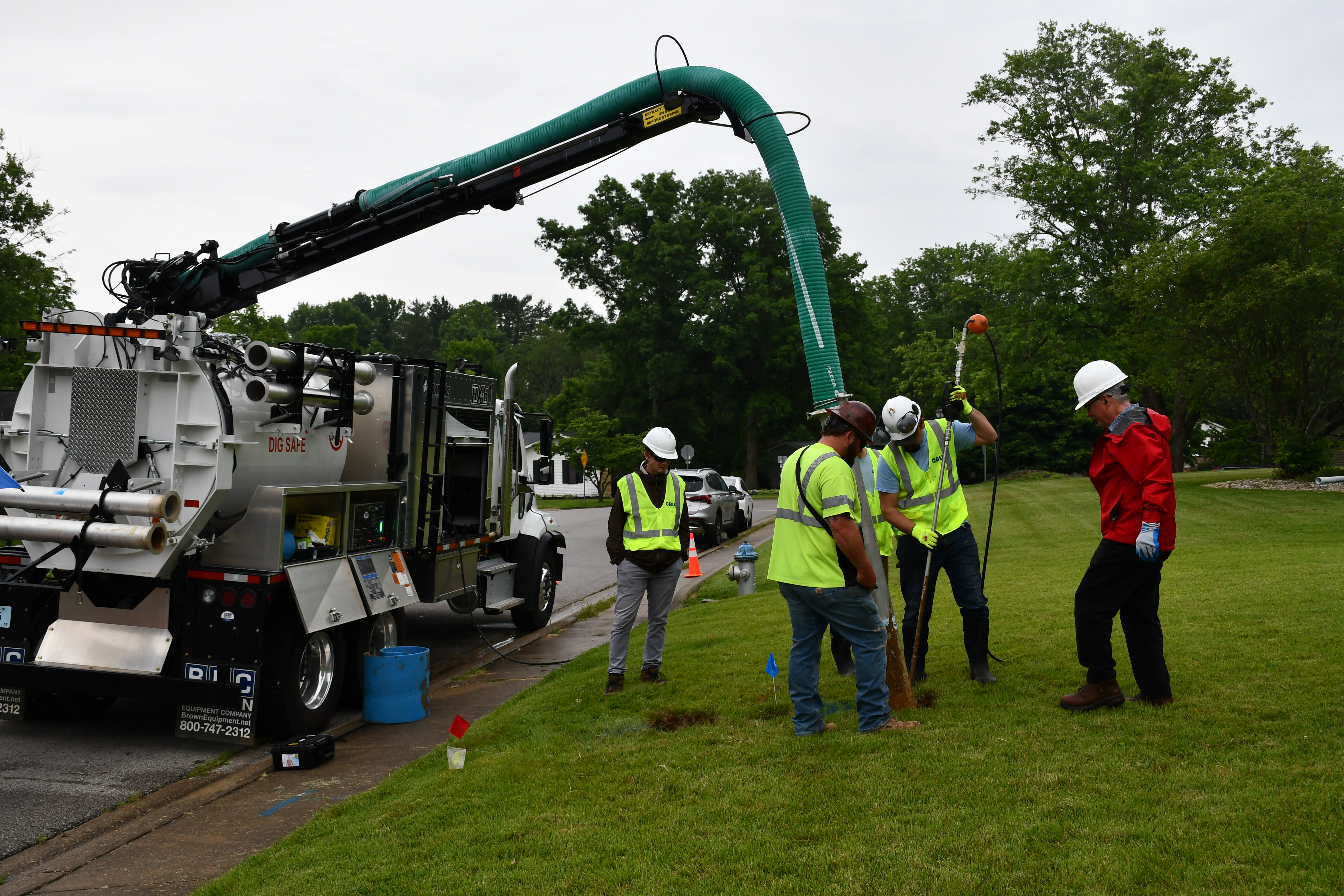 Lead Water Line Demonstration