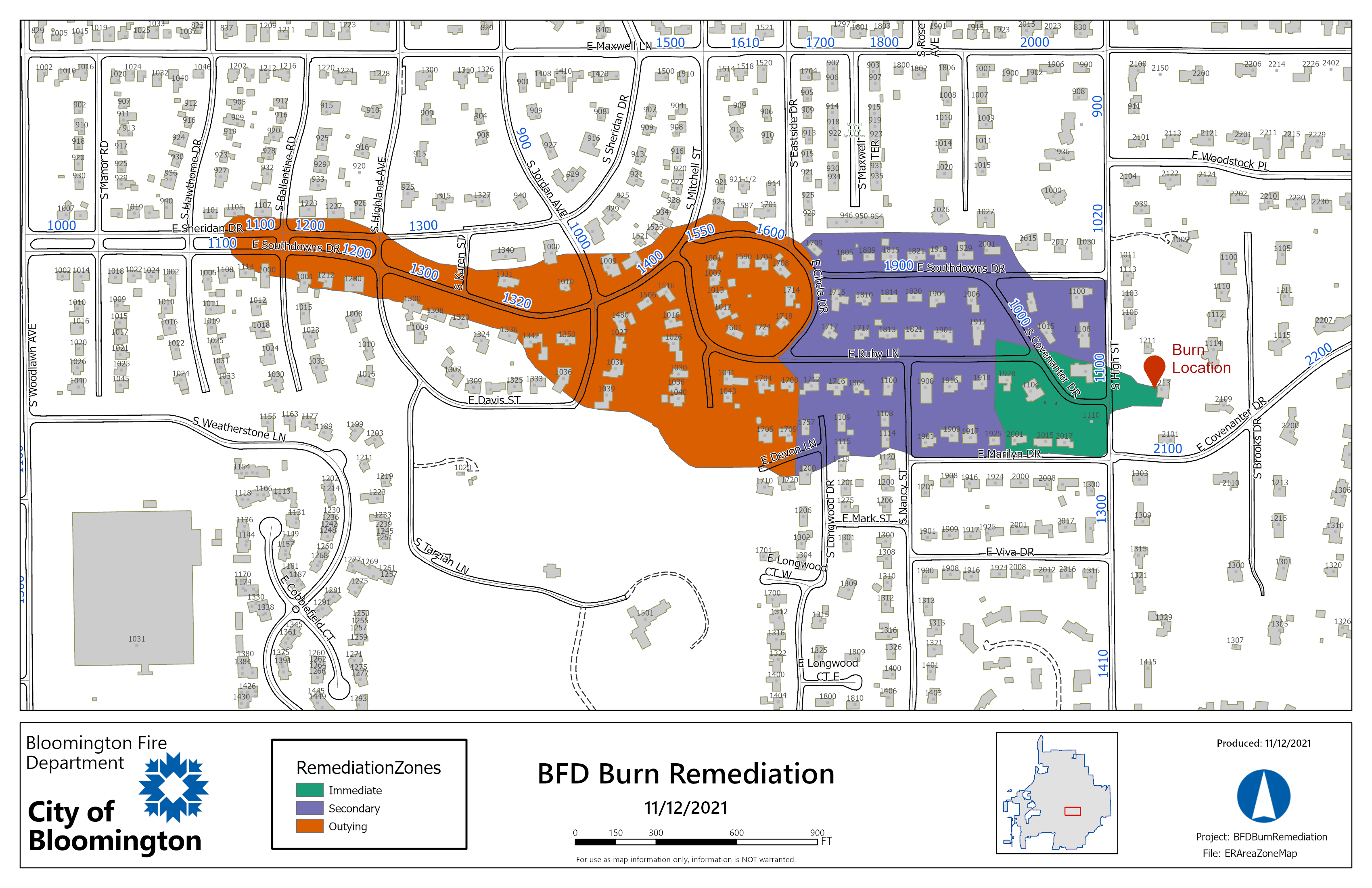 BFD Burn Map