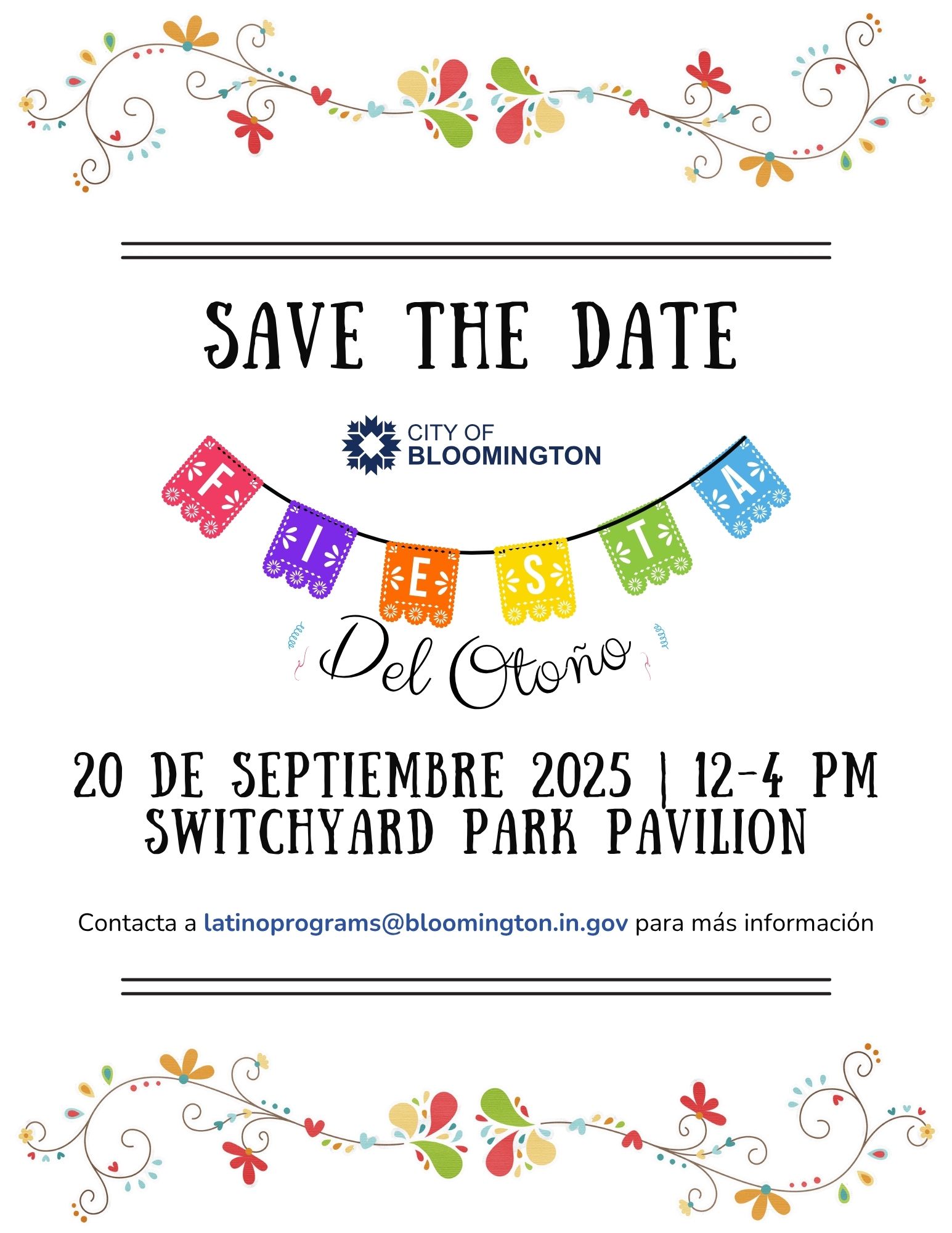 Save the Date for Fiesta del Otoño 2025