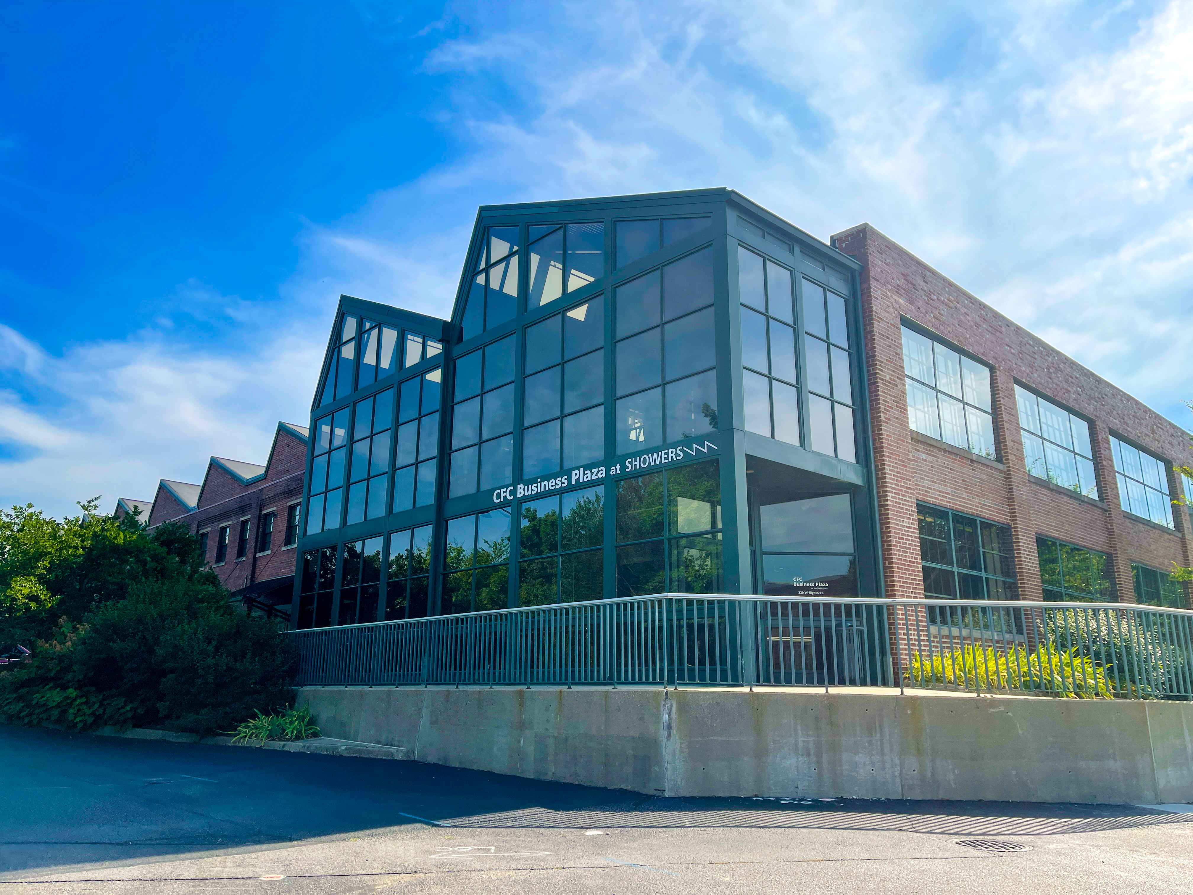 CFC Showers Building Entrance