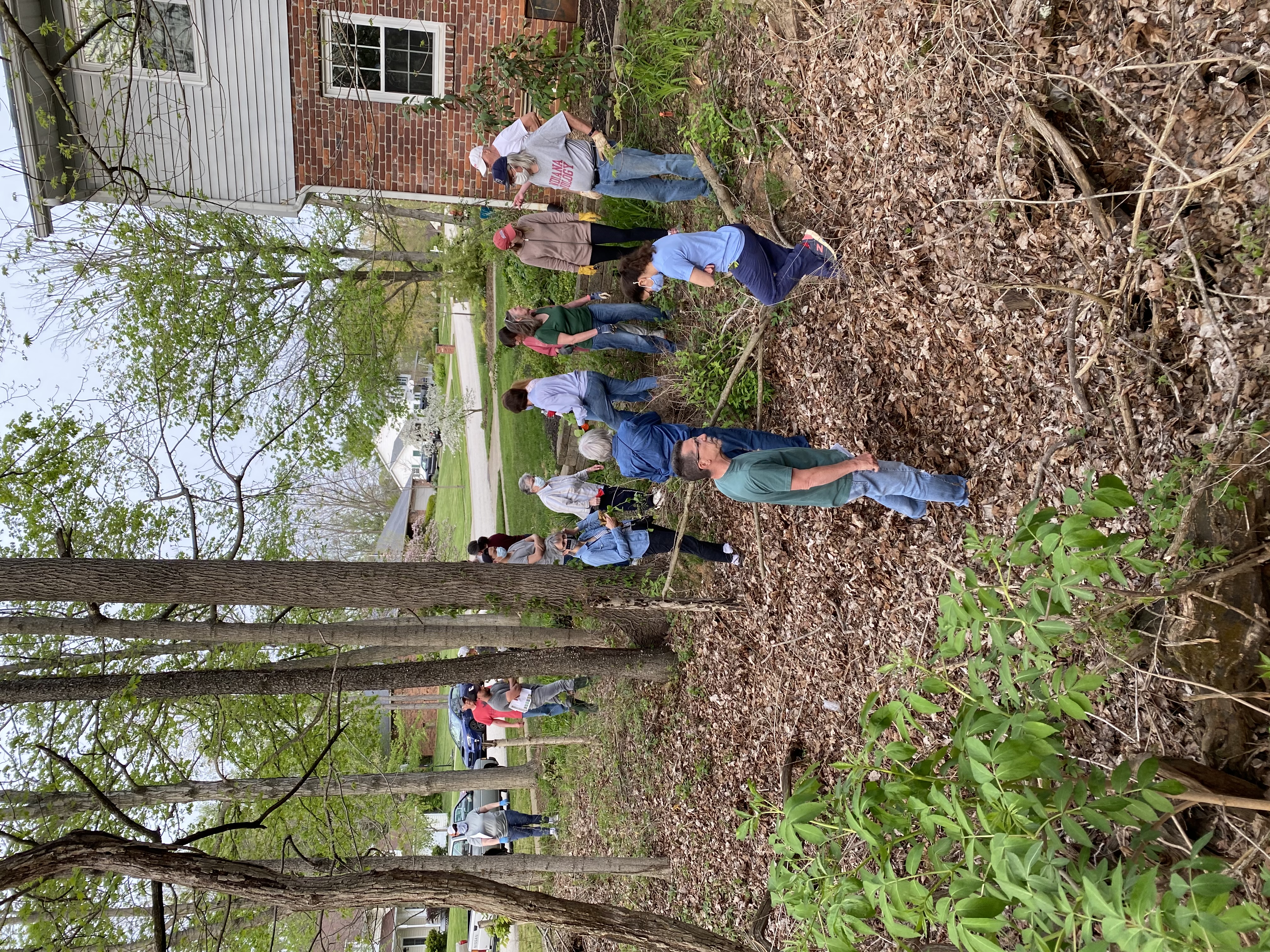 Blue Ridge volunteers participate in an invasive plants workshop