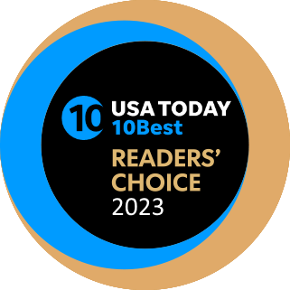 USA Today Readers Choice Ten Best logo
