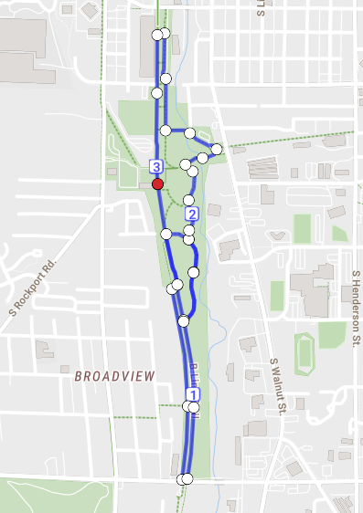 Route for 5k