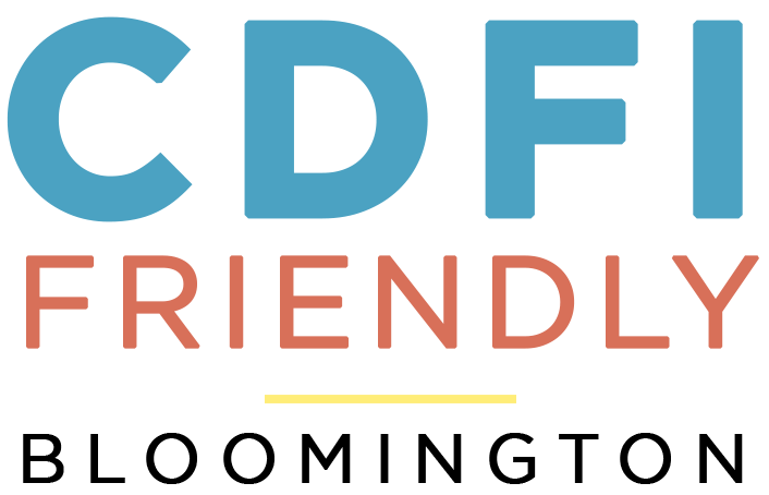 CDFI Friendly Bloomington Logo