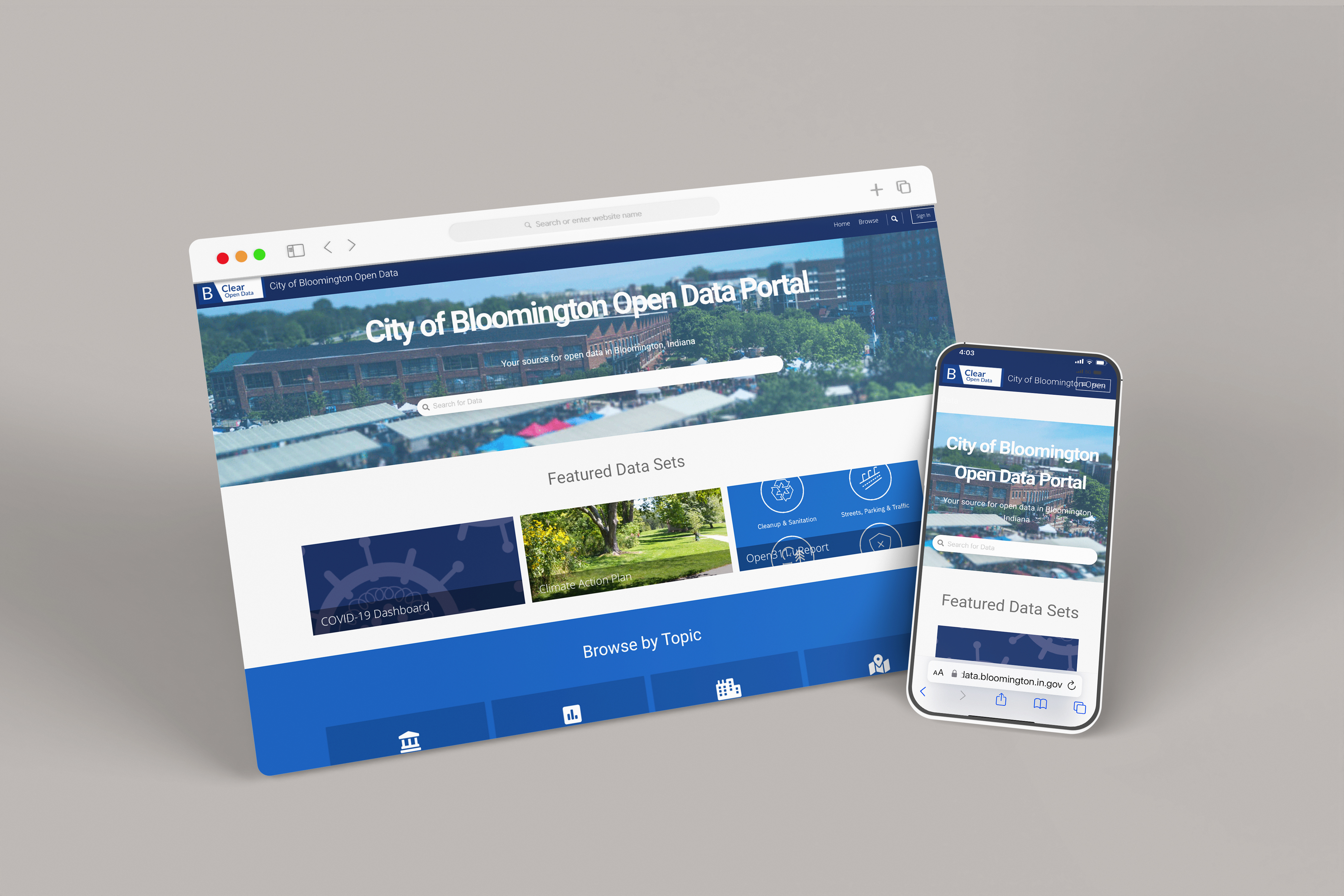 Bloomington Announces Upgrade of Open Data Portal