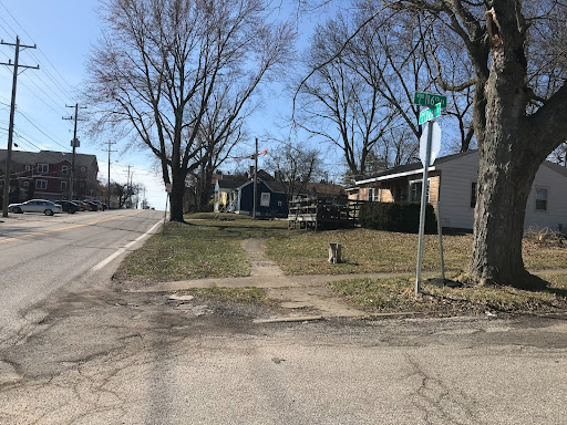 View of Missing Sidewalk