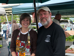 Whitney and Kip and the Farmers' Market