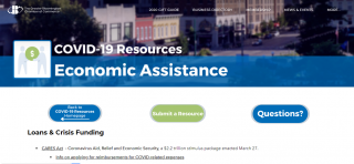 Economic assistance website for Bloomington residents 