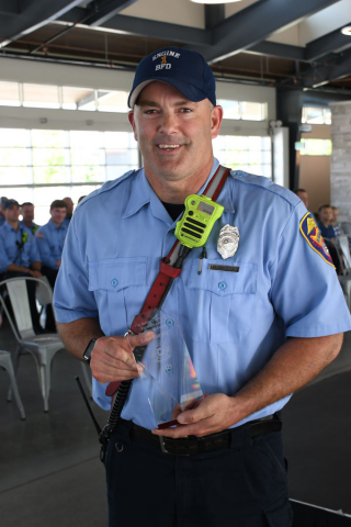 Firefighter Luke Murphy