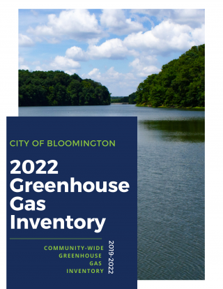 2022 City Greenhouse Gas Inventory Report cover image