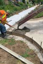 Pouring Concrete