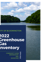 2022 City Greenhouse Gas Inventory Report cover image
