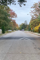 speed hump on Maxwell St